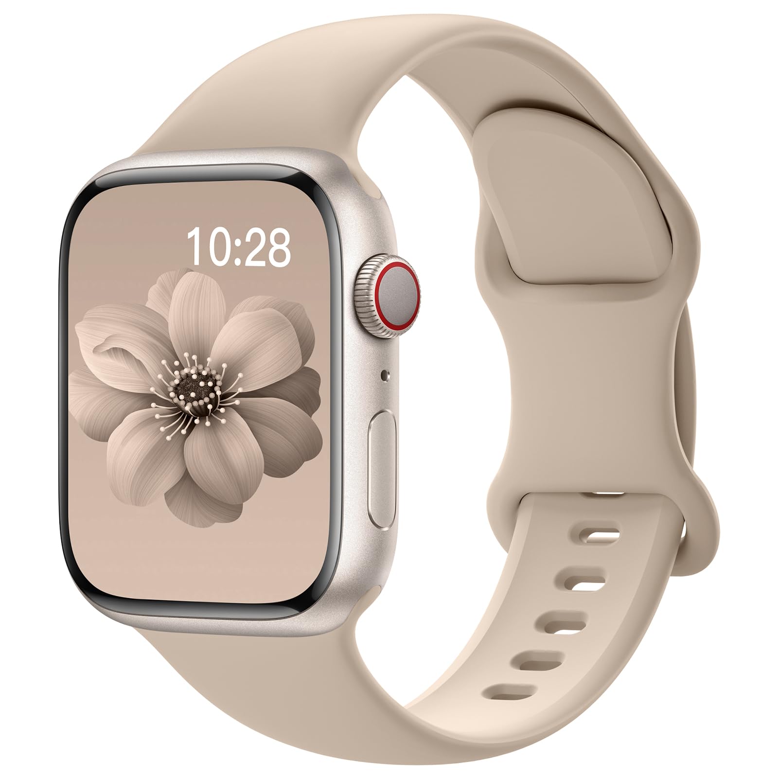 Yoohoo Sport Straps for Apple Watch 38mm 40mm 41mm 42mm 44mm 45mm 49mm - Soft Silicone Replacement Band Compatible with Series 10/9/8/7/6/5/4/3/2/1/SE - Perfect for Running, Gym Workouts & Daily Wear (Men & Women)