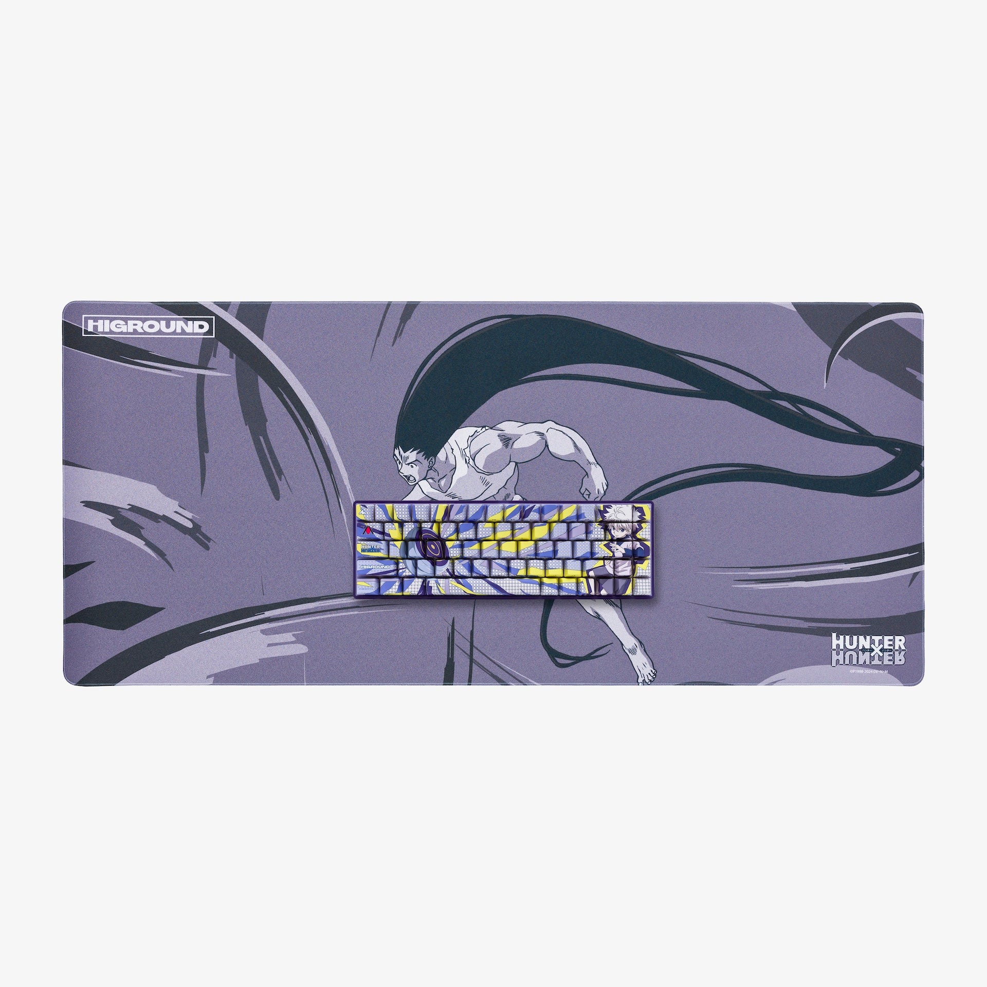 HxH x HG Large Gaming Mouse Pad - Adult Gon Design for PC & Laptop - Perfect for Gamers, Office Work & Anime Fans
