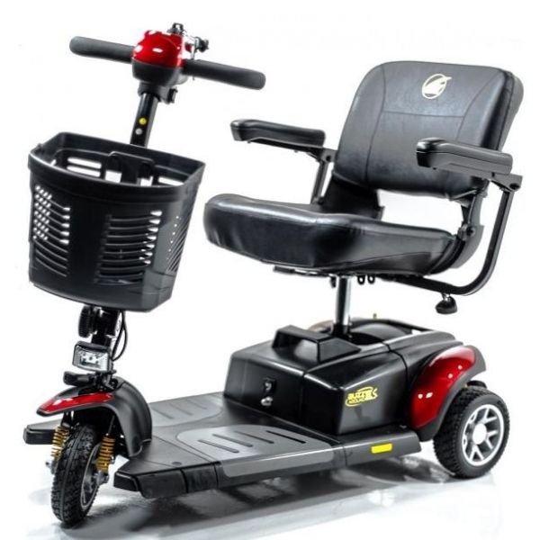 Golden Technologies Buzzaround XLS 3-Wheel Mobility Scooter GB117S - Lightweight Electric Scooter for Adults & Seniors - Indoor/Outdoor Use for Shopping, Travel & Daily Mobility