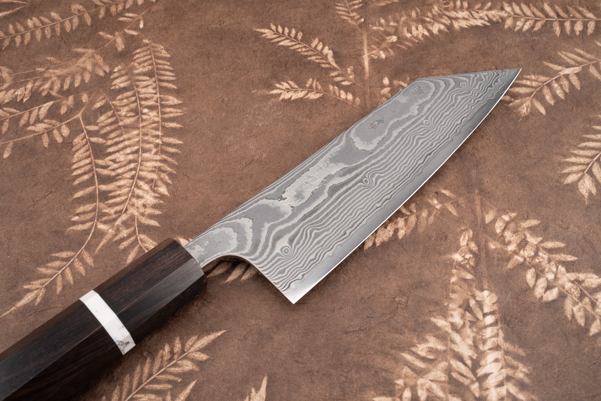 Premium Tetsuhiro SG2 Damascus Kiritsuke Santoku Knife 165mm - Japanese Chef Knife for Slicing, Dicing & Chopping - Perfect for Home Cooks & Professional Chefs