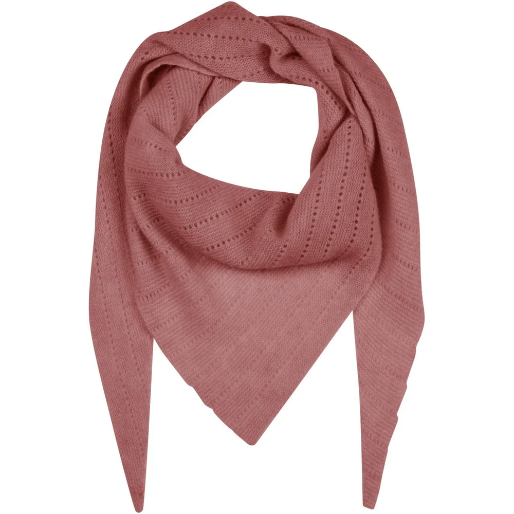 Luxury Doha Cashmere Scarf - Oversized Soft Warm Winter Wrap, Wistful Mauve Color | Perfect for Women's Fashion, Cold Weather Accessories & Gift Giving