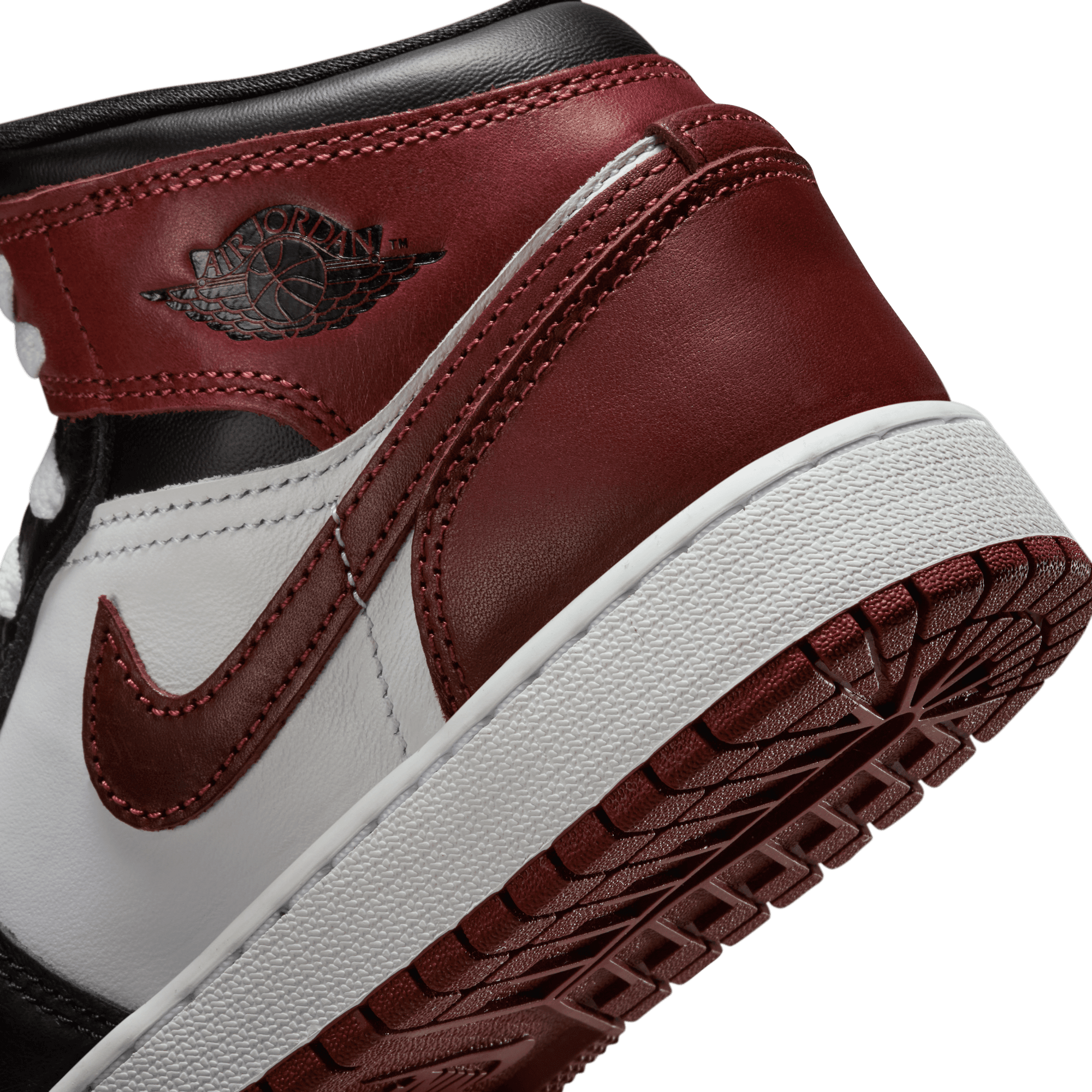 AIR JORDAN 1 MID SE (GS) Basketball Shoes - White/Dark Pony/Black Colorway - Perfect for School, Sports & Street Fashion