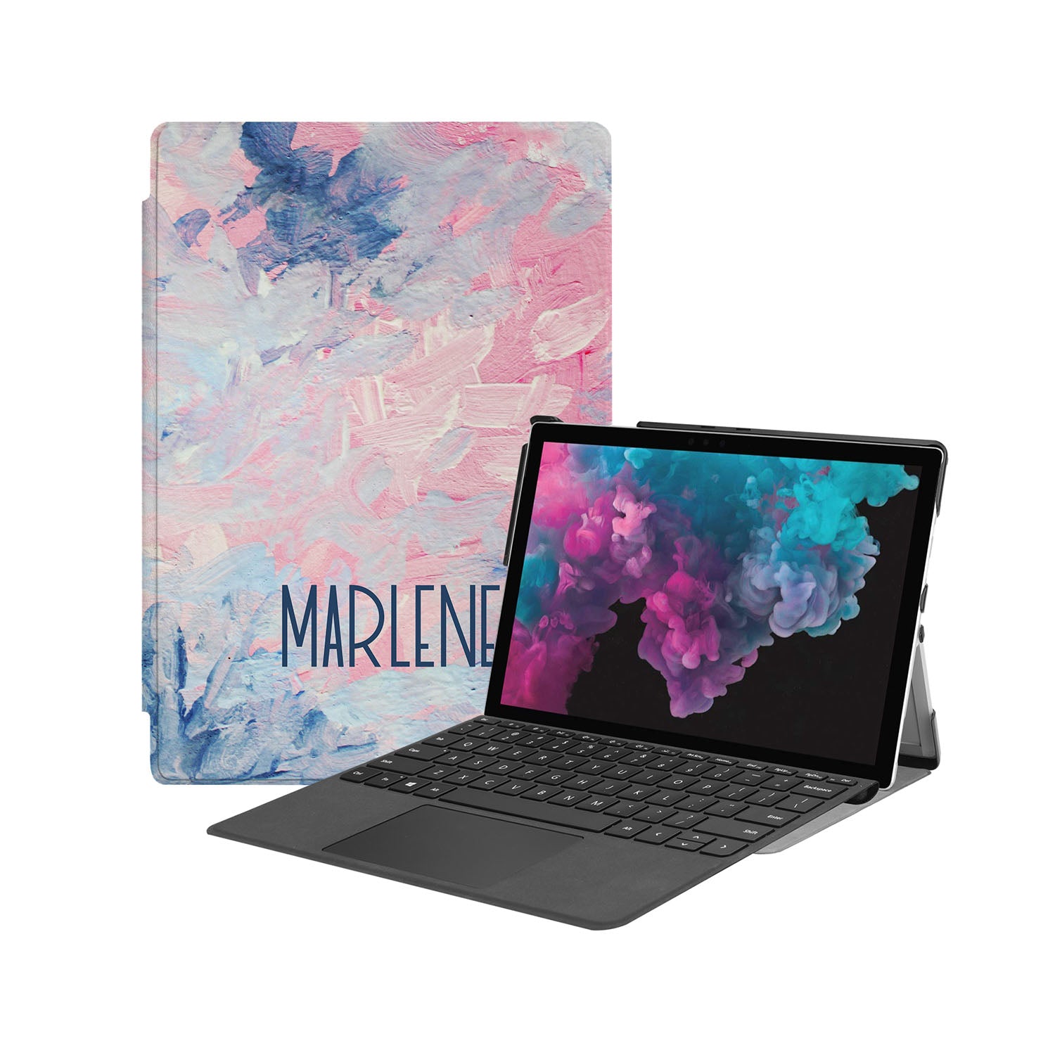Microsoft Surface Case - Premium Oil Painting Abstract Design Protective Cover for Surface Pro/Book/Laptop - Perfect for Work, Travel & Daily Use