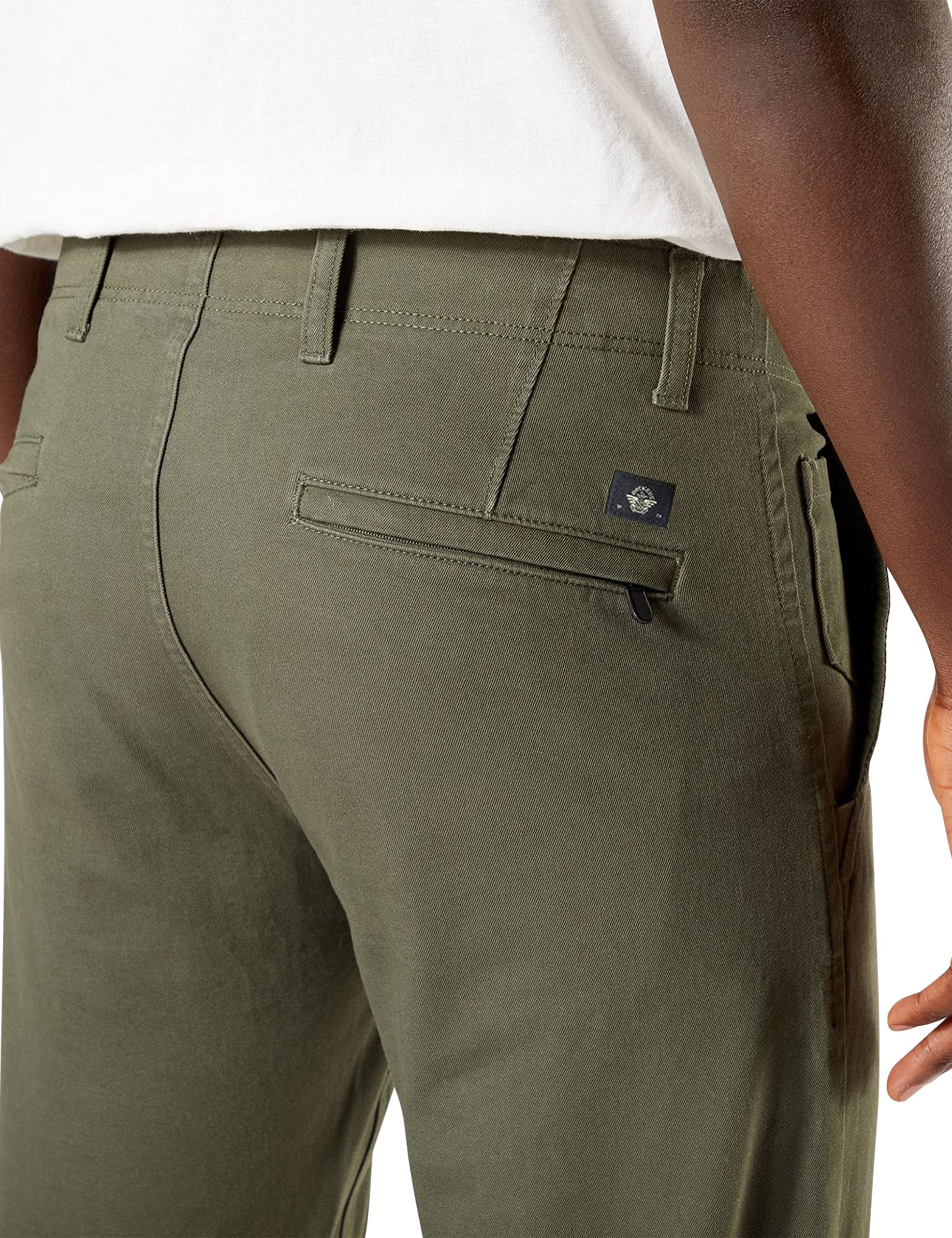 Dockers Men's Slim Fit Chino Pants - Comfortable & Stylish for Business Casual & Office Wear