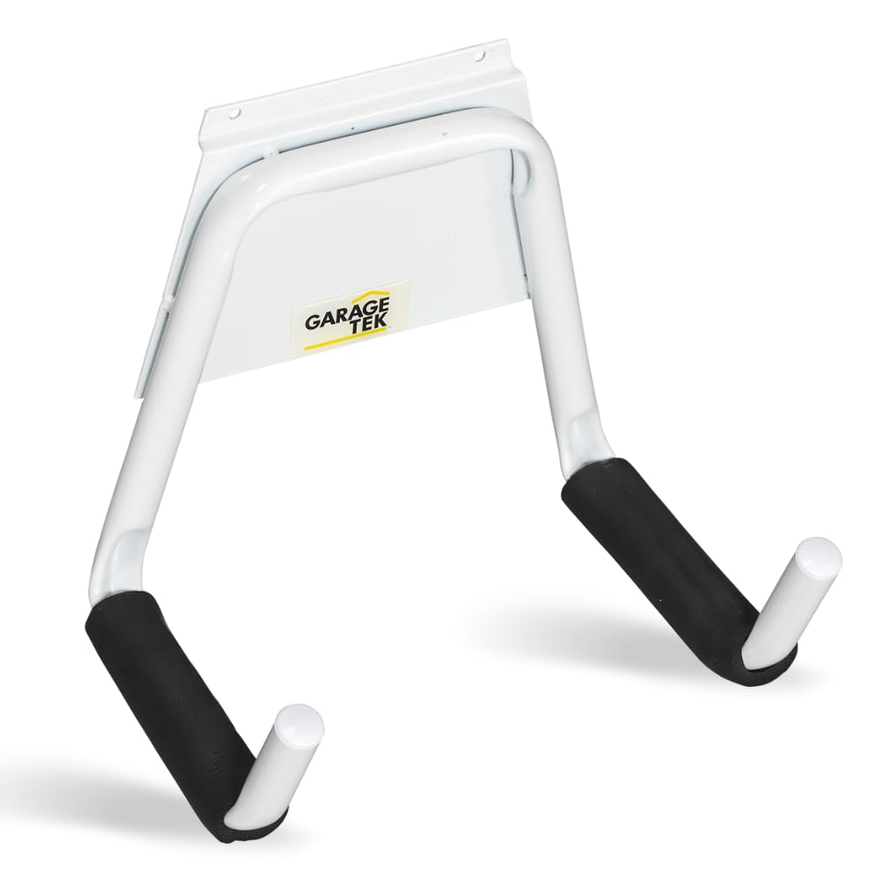 GarageTek Hang It All Wall Mount Organizer - Heavy Duty Garage Storage Bracket for Ladders, Wheelbarrows & Strollers | Compatible with SlatWall & GarageTek Storage Systems | Perfect for Garage, Shed & Workshop Organization
