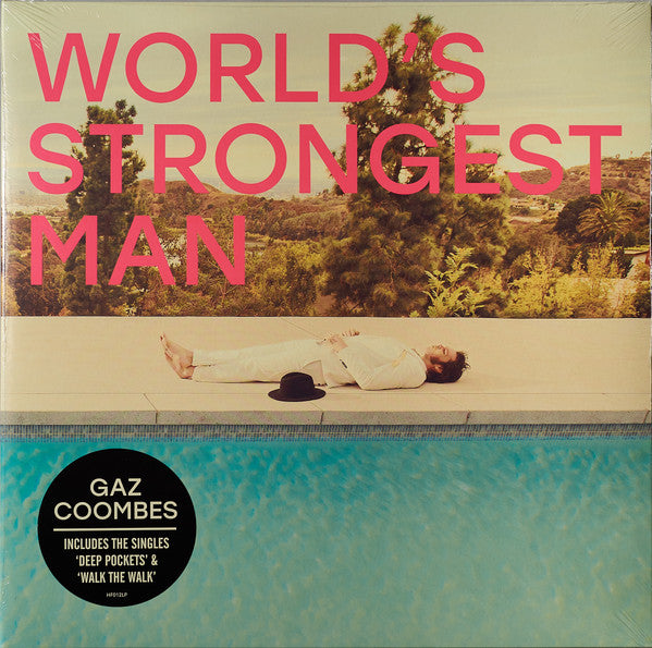 Gaz Coombes - World's Strongest Man Vinyl LP Album (Near Mint NM/M Condition) - Perfect for Record Collectors & Audiophiles, Great Gift for Music Lovers