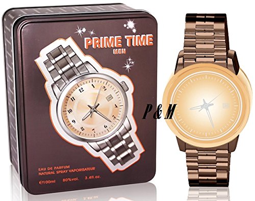 Prime Time Orange Cologne for Men - 3.4 oz / 100 ml Eau de Parfum Spray | Fresh Citrus Scent for Day & Night Wear, Work & Special Occasions