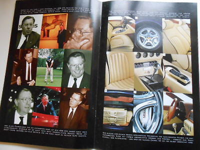 Vintage Ferrari Car Brochure Book - Rare 1990s Collectible for Enthusiasts & Memorabilia Display