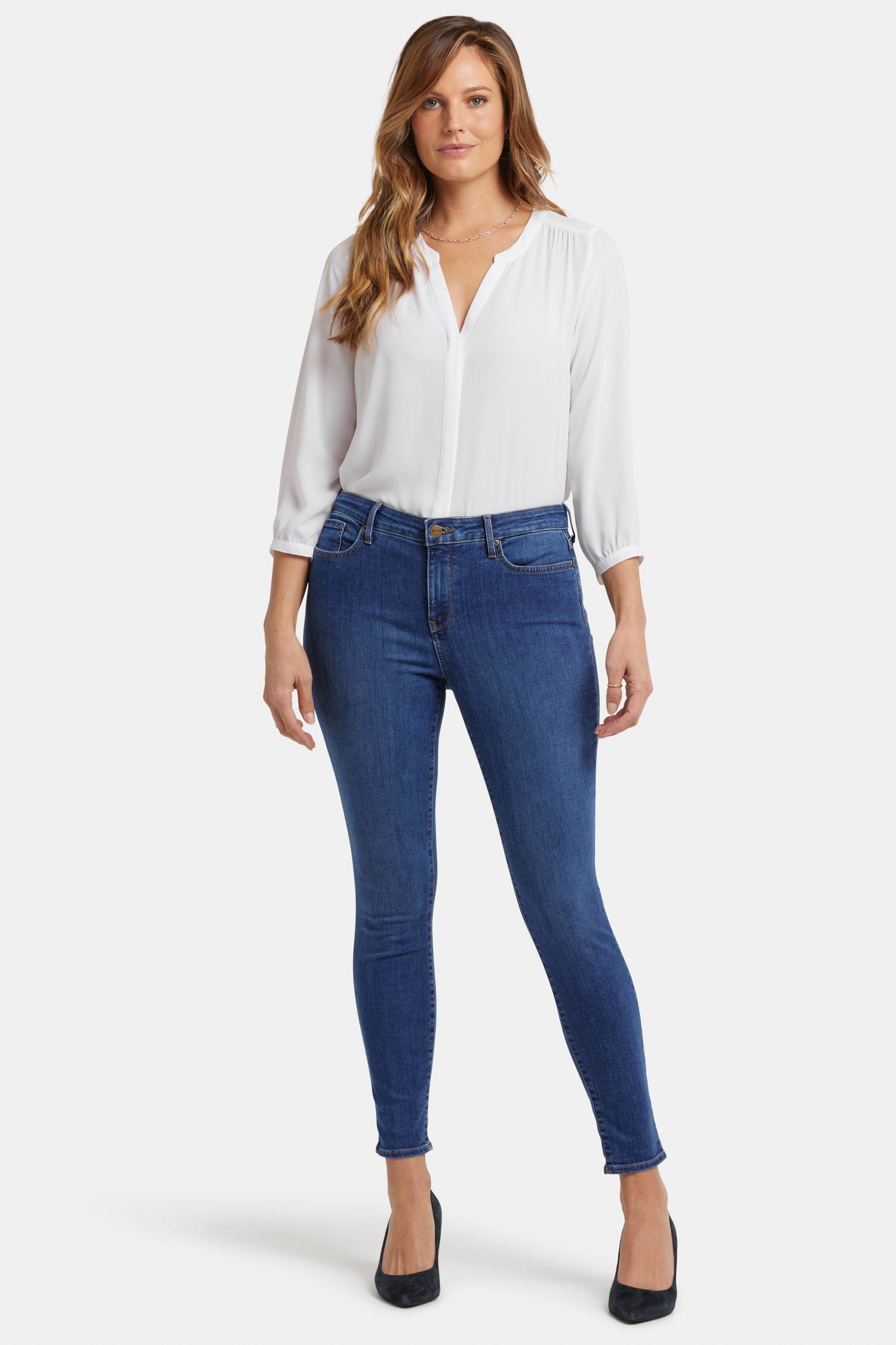 Ami Skinny Jeans for Women - High Waist Stretch Denim Pants - Perfect for Casual Wear, Office & Night Out