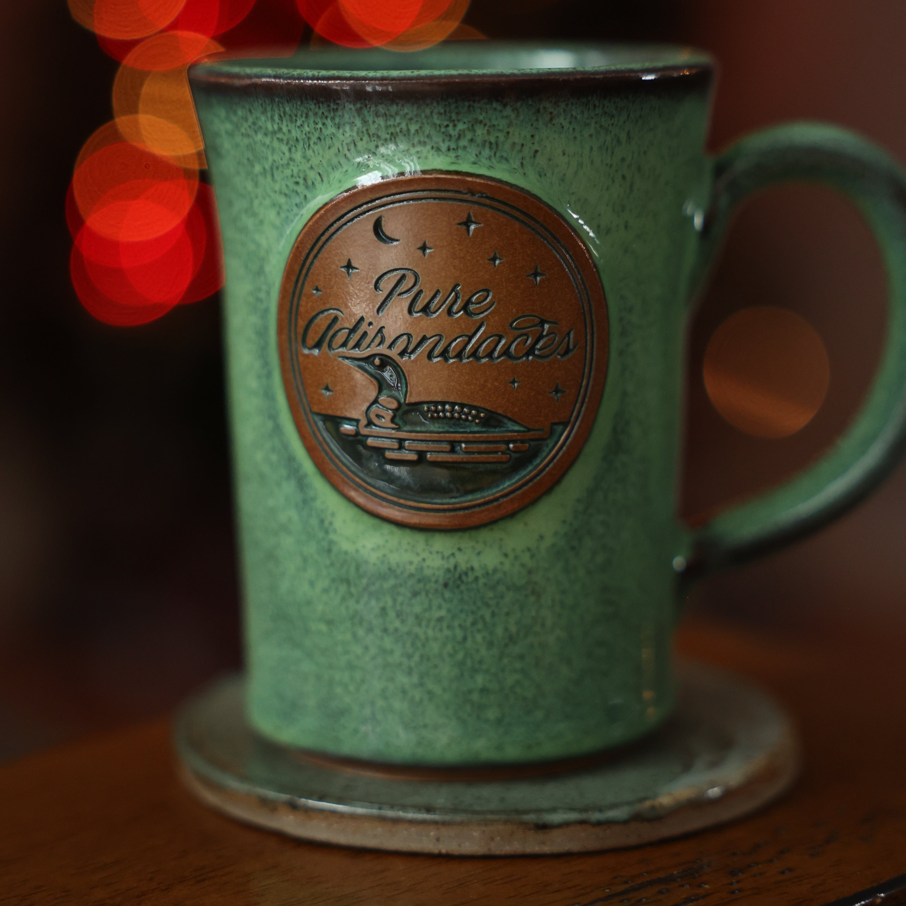 Premium Lakeside Coffee Mug - Insulated Ceramic Travel Mug for Hot & Cold Drinks - Perfect for Camping, Office & Outdoor Adventures