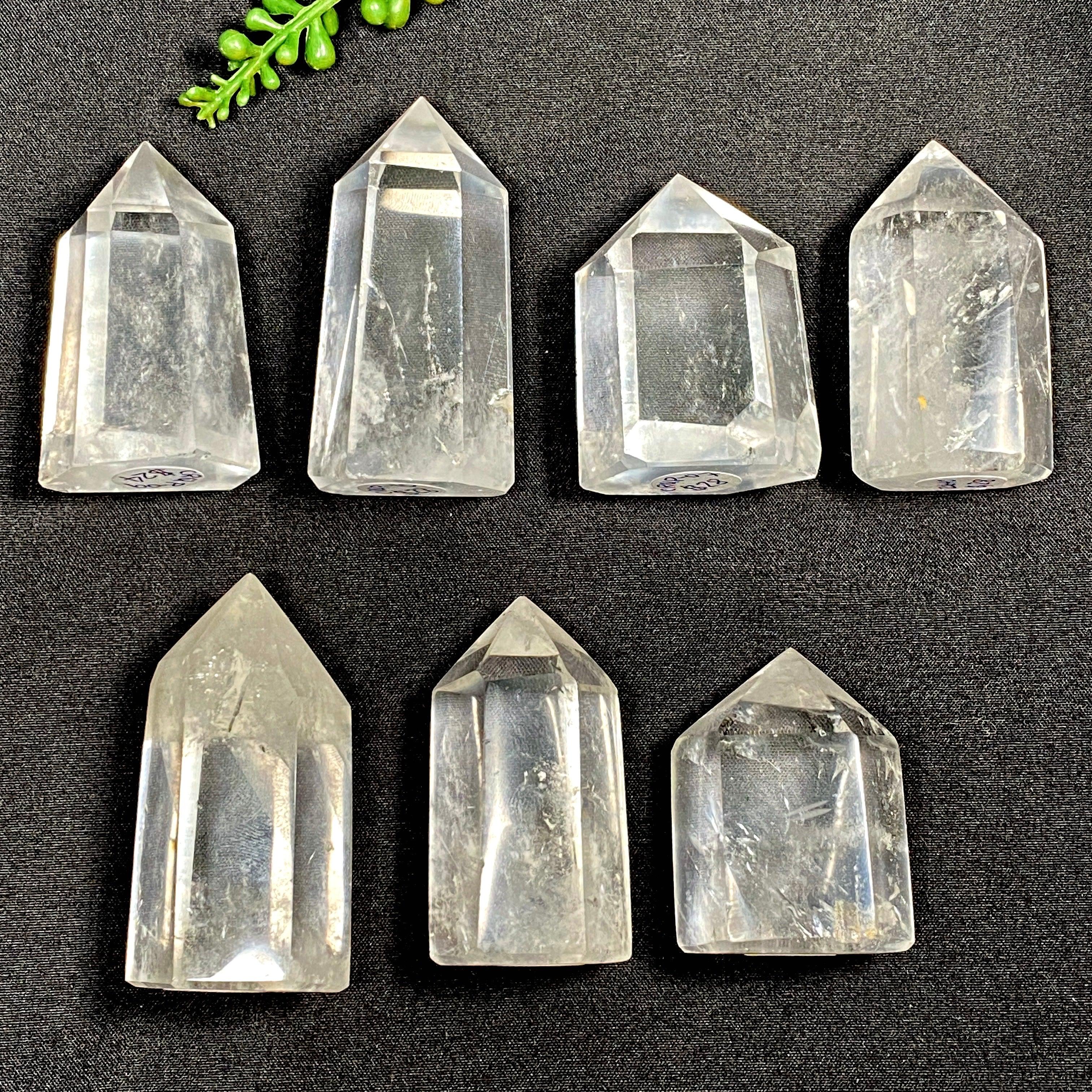 60-90g Clear Quartz Generator (CQG LG) - Natural Healing Crystal for Meditation, Energy Cleansing & Chakra Balancing - Perfect for Home, Office & Spiritual Practices