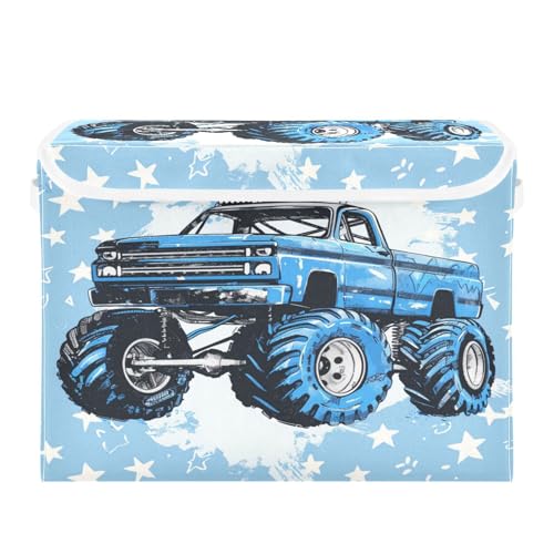 Blue Monster Truck