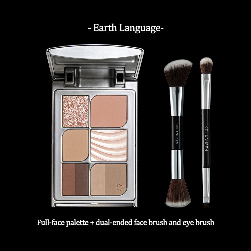 Splasheen All-in-One Face Palette - Contour, Blush, Highlighter & Eyeshadow Makeup Kit for Flawless Beauty | Perfect for Everyday Wear, Special Occasions & Travel