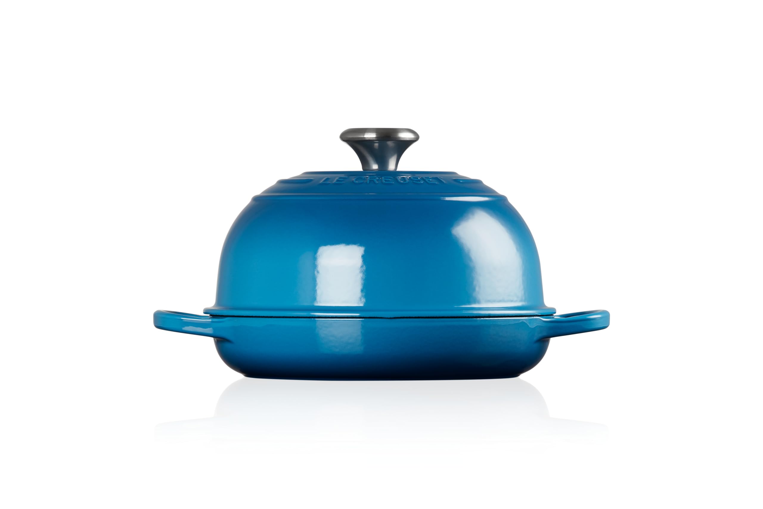 Le Creuset Enameled Cast Iron Bread Oven 1.75 qt - Marseille Blue Dutch Oven for Baking Artisan Bread, Sourdough & Pastries | Perfect for Home Bakers & Bread Lovers