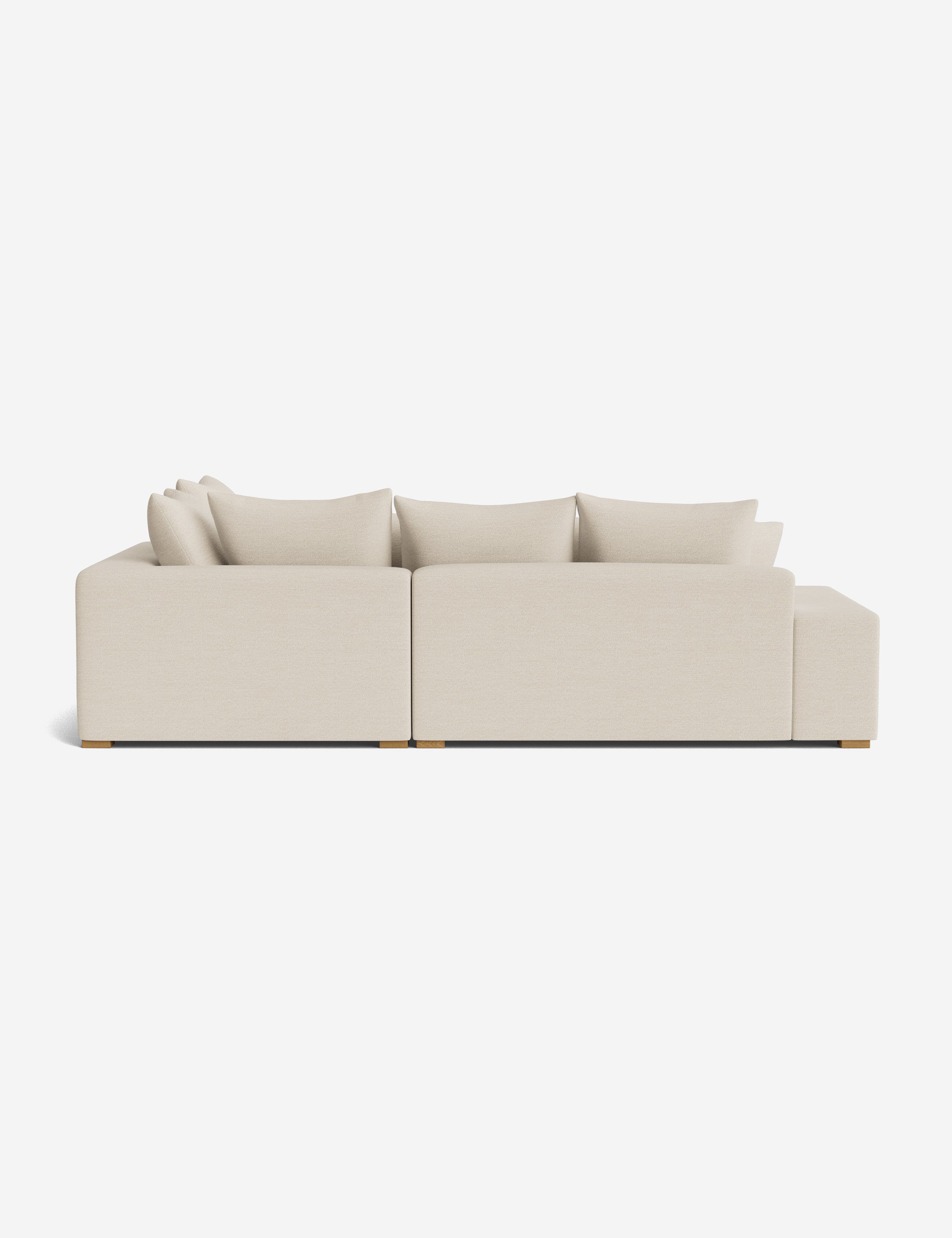 Modern Clayton Sectional Sofa - Comfortable L-Shaped Couch for Living Room, Family Room & Home Theater | Durable Upholstery & Stylish Design