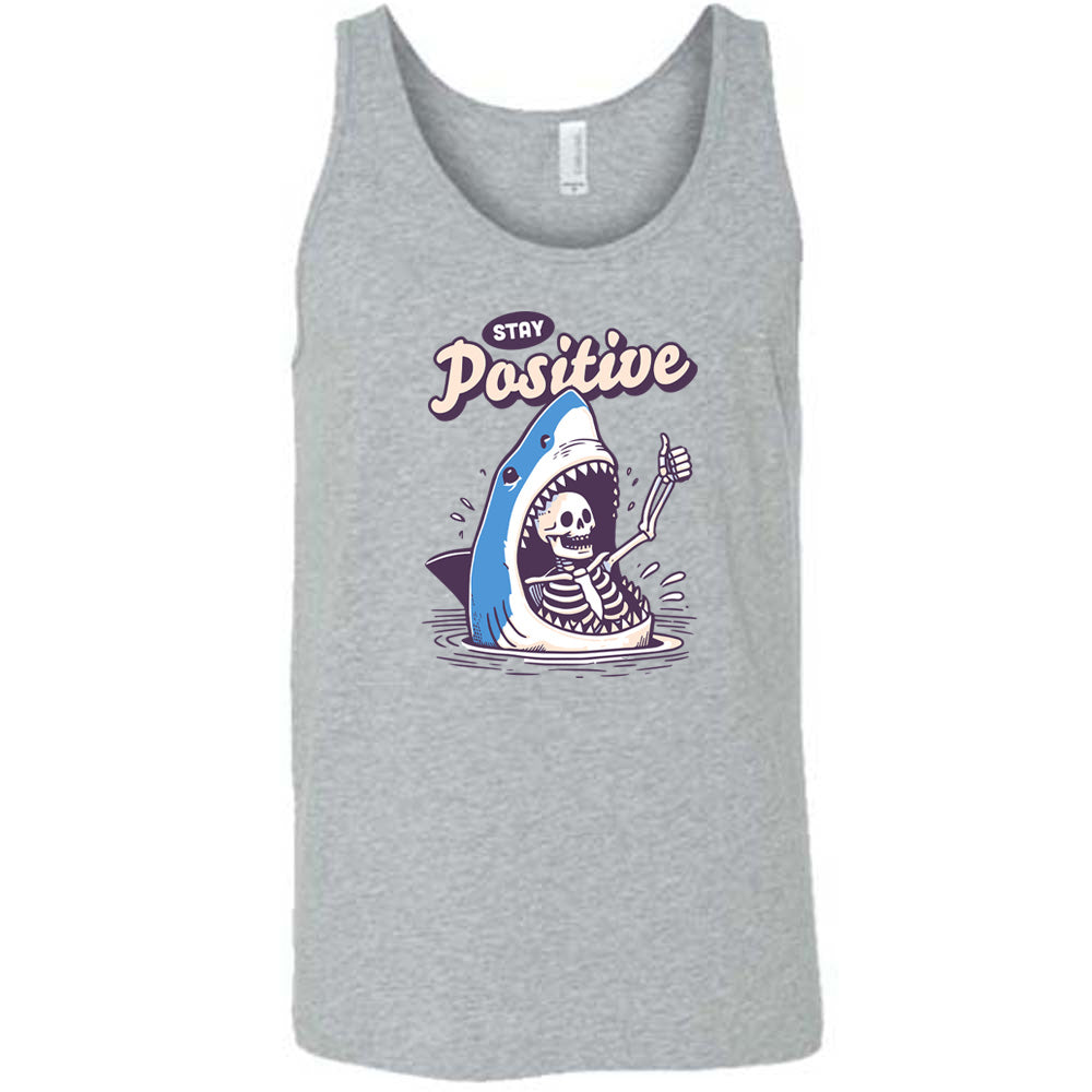 Stay Positive Motivational T-Shirt - Unisex Cotton Tee for Men & Women - Perfect for Workouts, Casual Wear & Inspirational Gifts