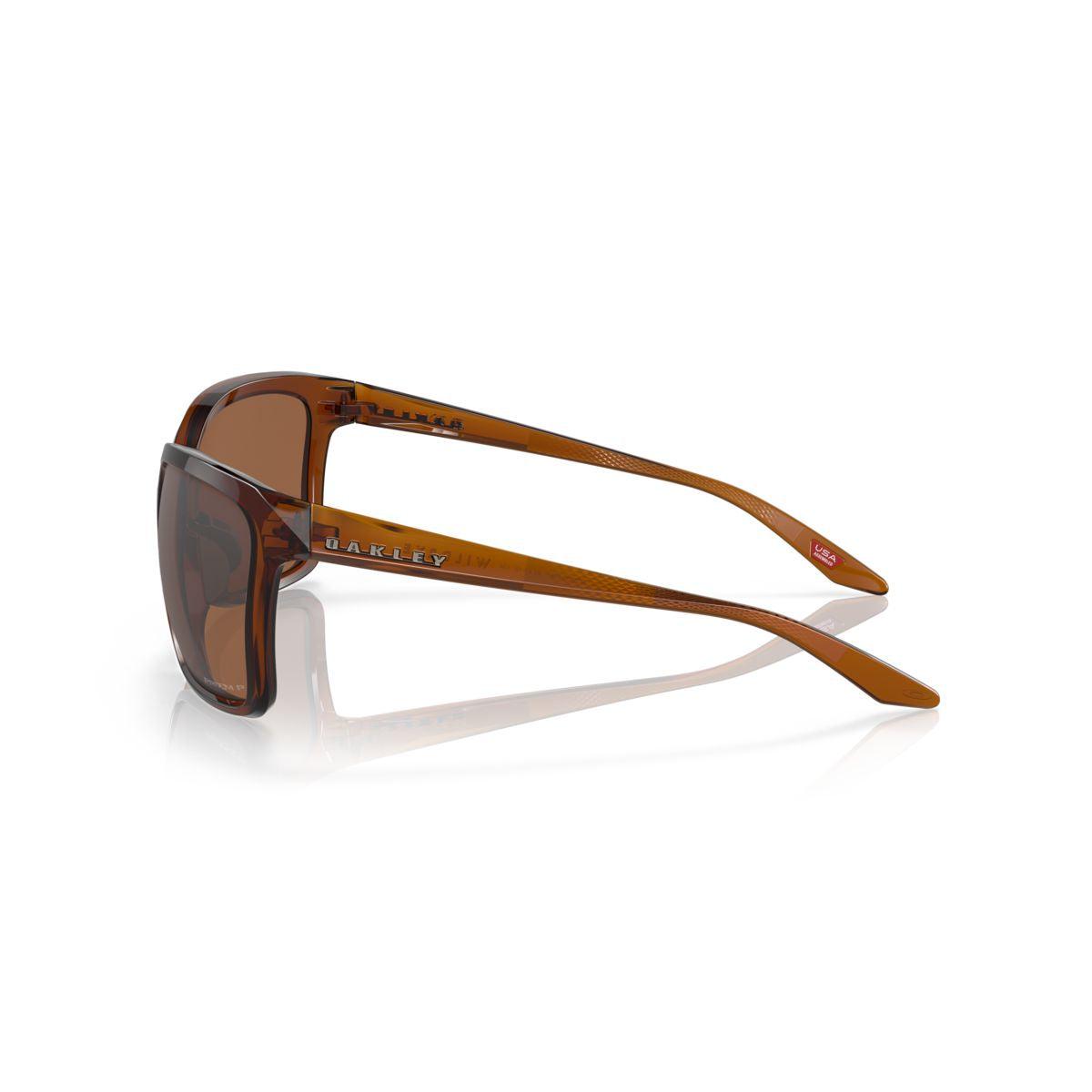 Oakley Wildrye Sunglasses Polished Rootbeer Frame with Prizm Tungsten Polarized Lenses - 0OO9230 923003 - Perfect for Outdoor Sports, Driving & Daily Wear