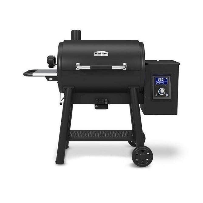 Broil King Regal Pellet 500 Grill - Premium Wood Pellet Smoker & BBQ Grill for Outdoor Cooking, Backyard Grilling, and Tailgating Parties