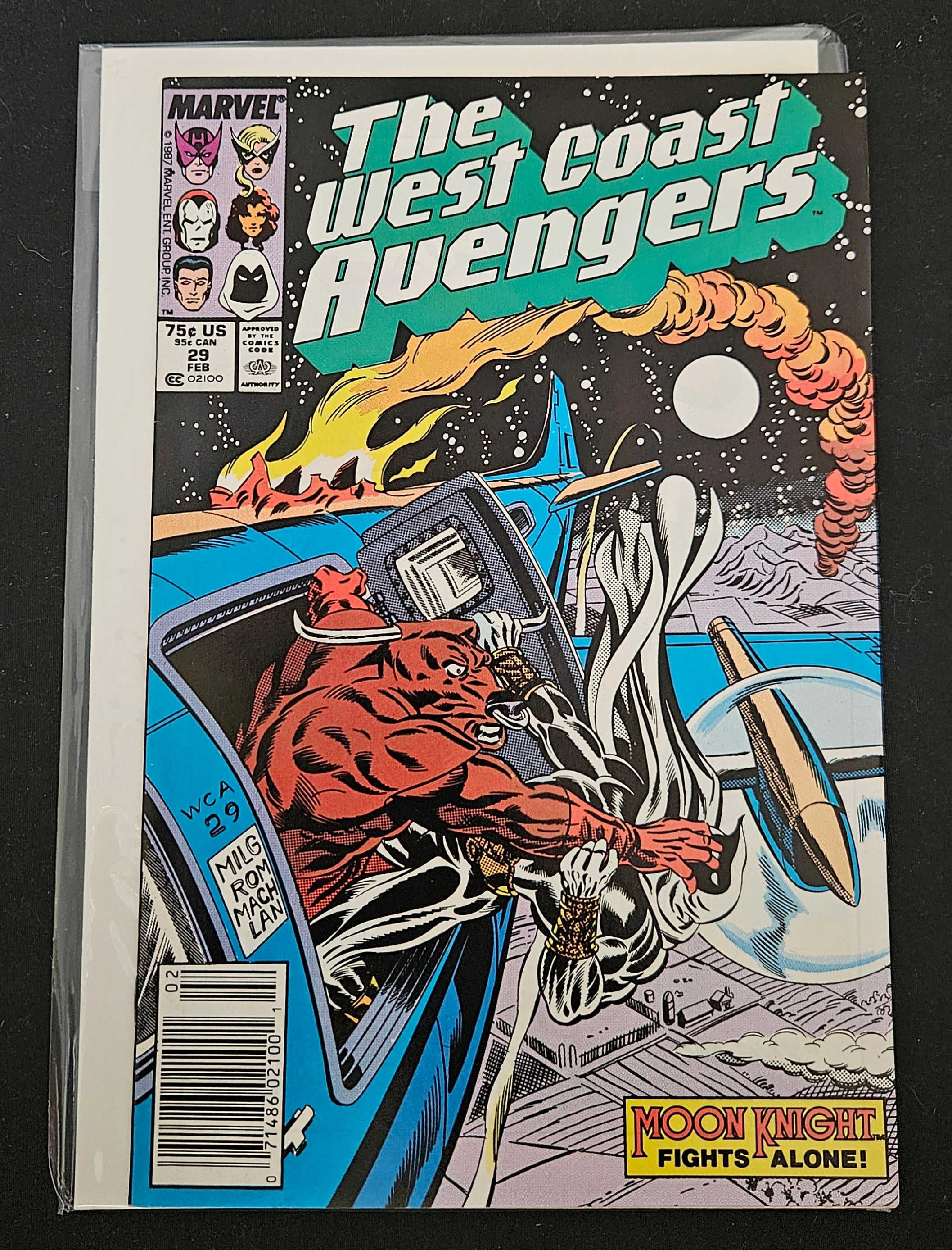 Marvel Comic Book The West Coast Avengers #29 Near Mint (NM) Condition | 1991 Edition | Collectible Superhero Comics for Fans & Investors | Perfect for Display, Gifts, and Comic Book Collections