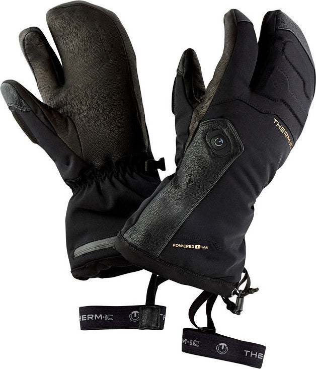 3+1 Heated Lobster Power Gloves for Men & Women - Winter Thermal Gloves for Outdoor Work, Skiing & Snowboarding - Unisex Cold Weather Gloves
