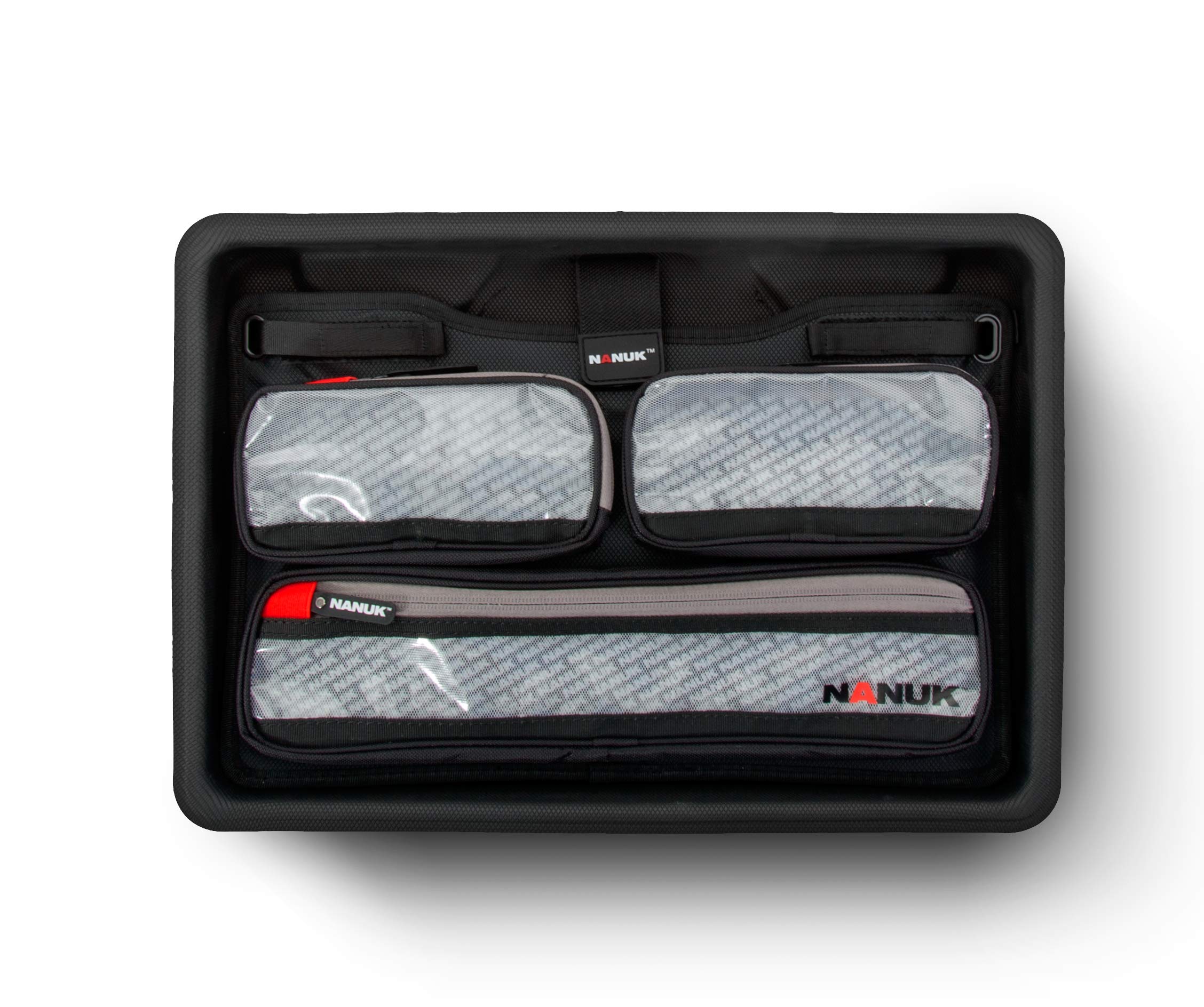 Nanuk 920-LIDO Lid Organizer for 920 Nanuk Case - Black | Premium Storage Solution for Tools, Makeup & Travel Essentials | Perfect for Professionals & Outdoor Enthusiasts