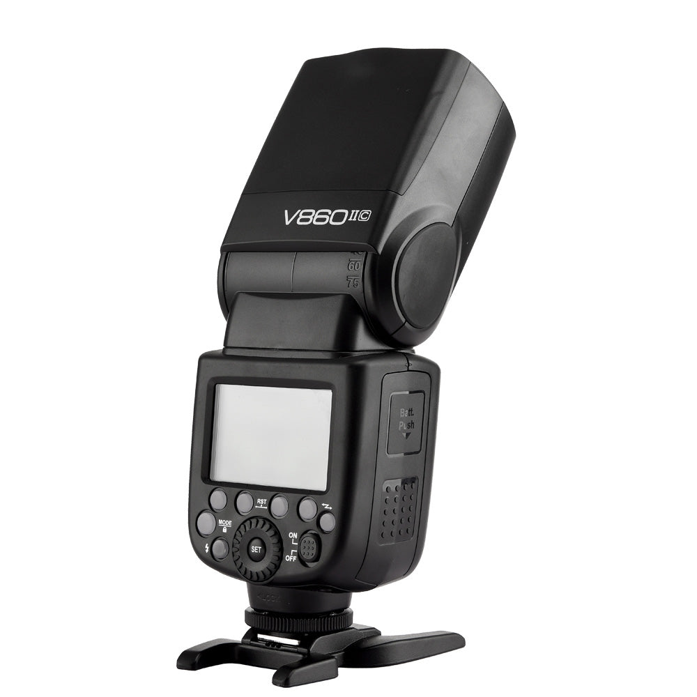 Godox VING V860IIC TTL Li-Ion Flash Kit for Canon Cameras - Professional On-Camera Speedlite with Rechargeable Battery for Wedding, Portrait & Event Photography