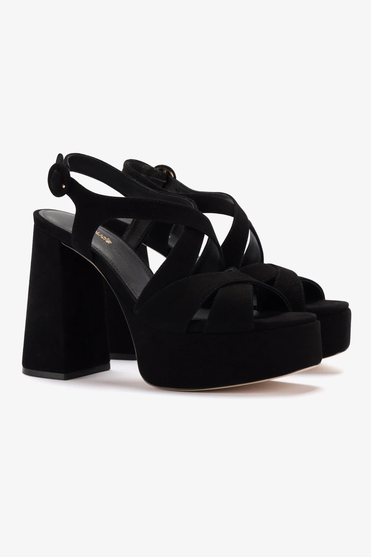 Black Suede Bee Sandals for Women - Comfortable Summer Beach Walking Shoes for Outdoor Activities and Casual Wear