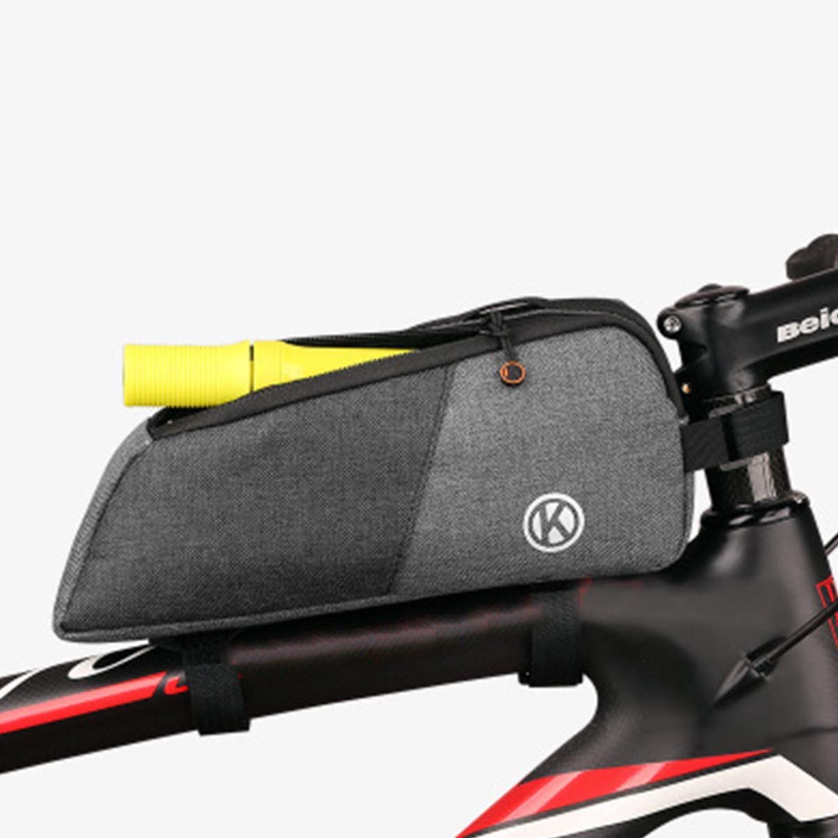 1pc Bike Front Frame Bag - Waterproof Cycling Pouch for Phone, Keys & Essentials - Perfect for Mountain Biking, Commuting & Road Trips