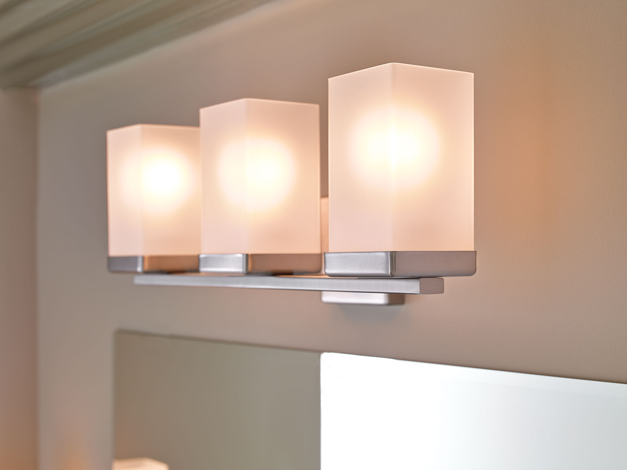 90 Degree LED Bathroom Light - Waterproof Vanity Mirror Light for Makeup & Shaving - Perfect for Bathroom, Spa, Salon & Dressing Room