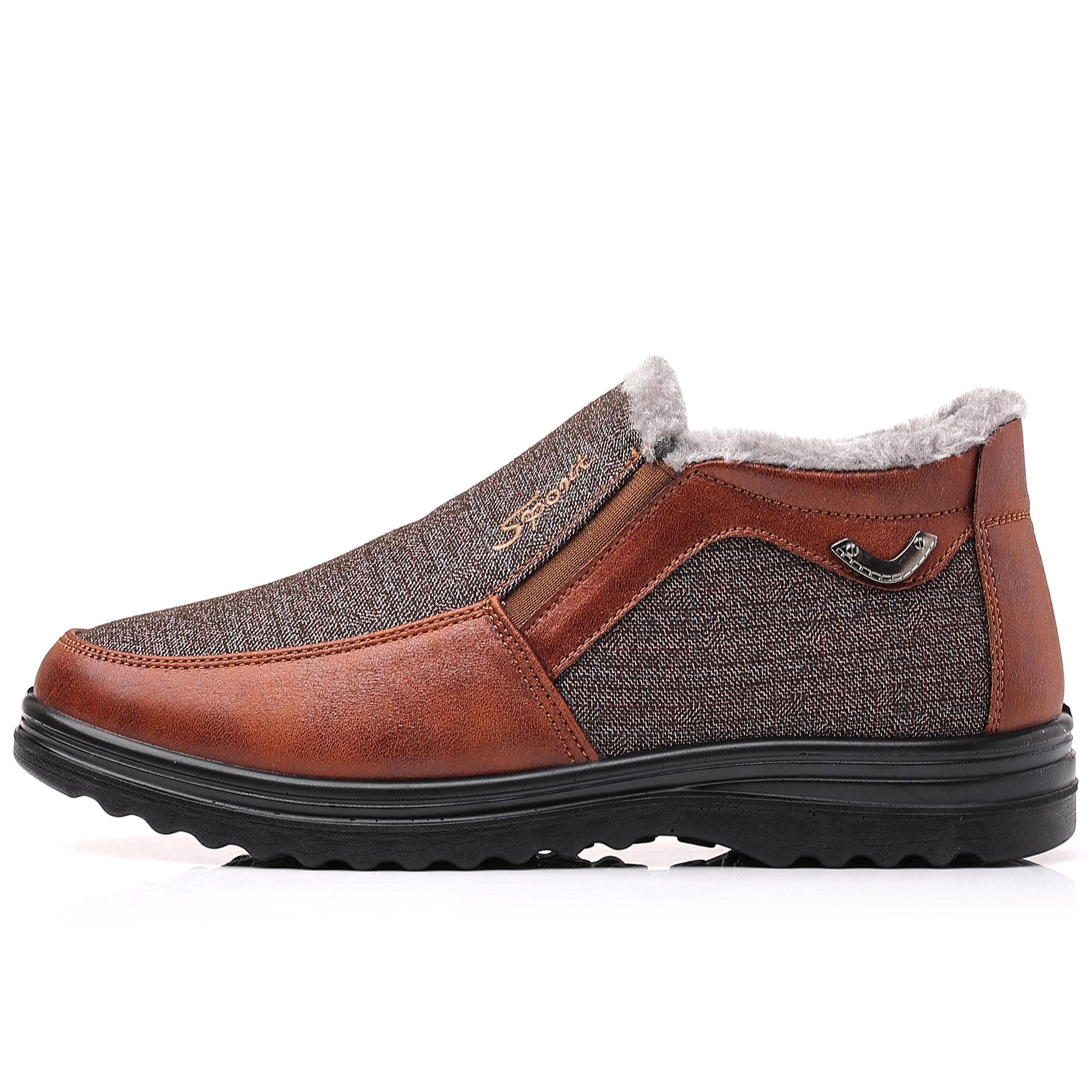 COSIDRAM Men's Casual Loafers - Lightweight Ankle High Moccasin Shoes for Men | Comfortable Slip-On Walking Shoes for Work, Travel & Everyday Wear