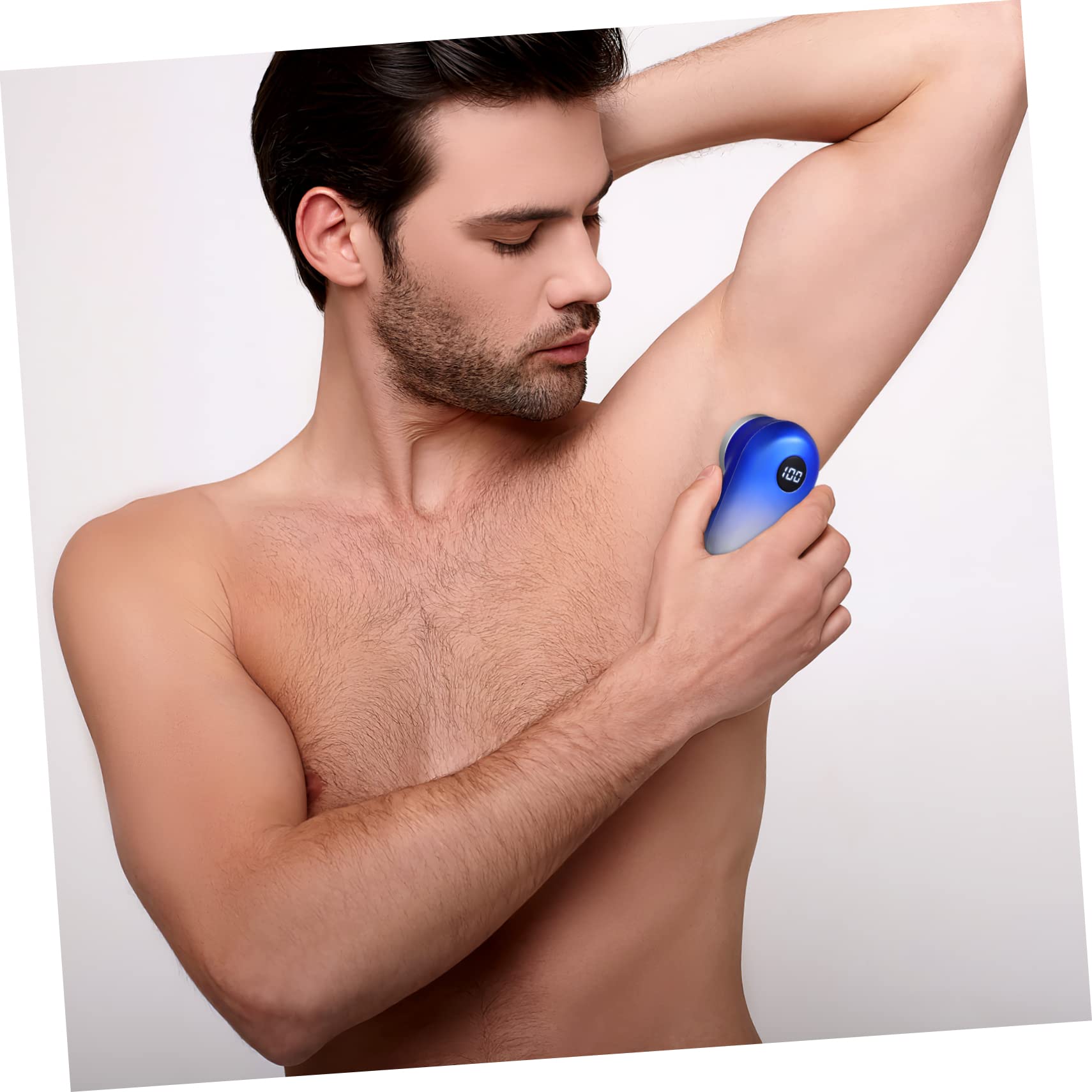 Men's Electric Shaver - USB Rechargeable Mini Trimmer, Portable Travel Razor for Beard & Facial Hair - Perfect for Office, Camping & Business Trips