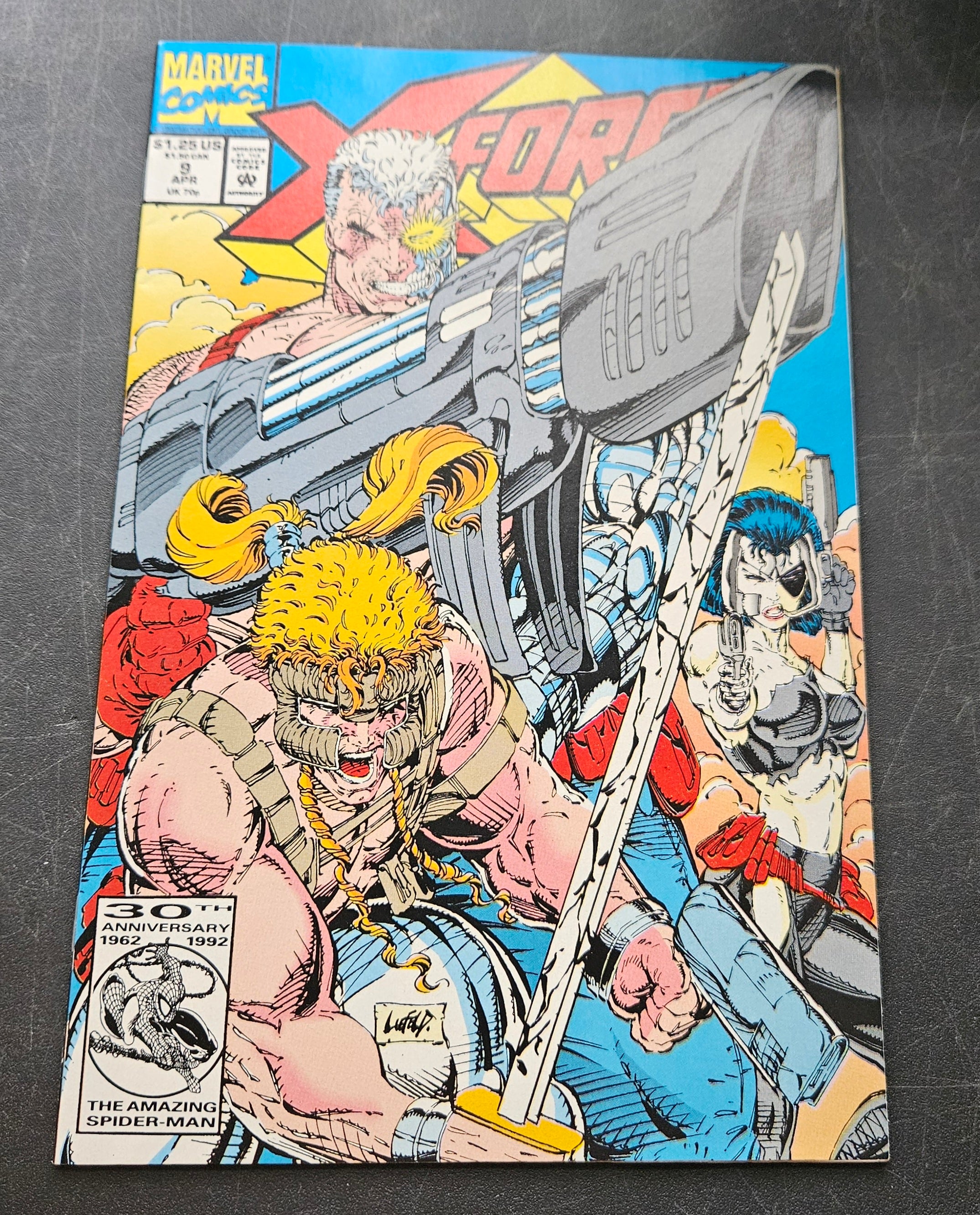 X-Force Vol. 1 #9 Marvel Comics - April 1992 Issue | Collectible Comic Book for Marvel Fans & Comic Collectors | Perfect for Display, Gifts, and Investment