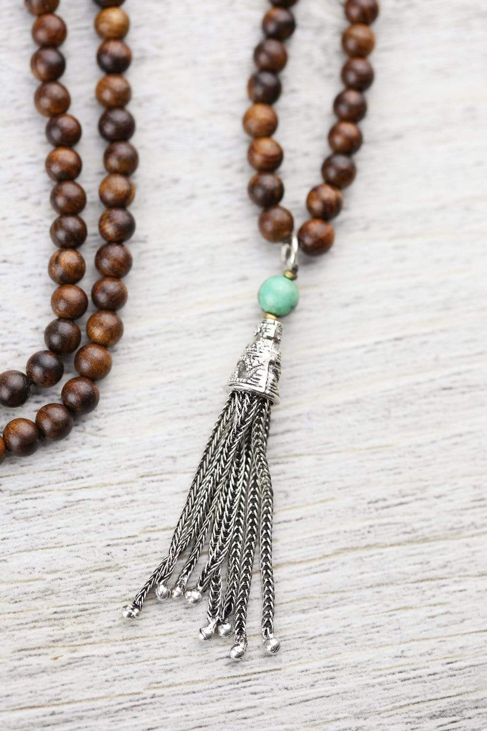 Growth and Nature Mala Beads - Authentic 108 Buddhist Meditation Prayer Necklace for Yoga, Mindfulness & Spiritual Healing | Perfect for Meditation, Stress Relief & Positive Energy