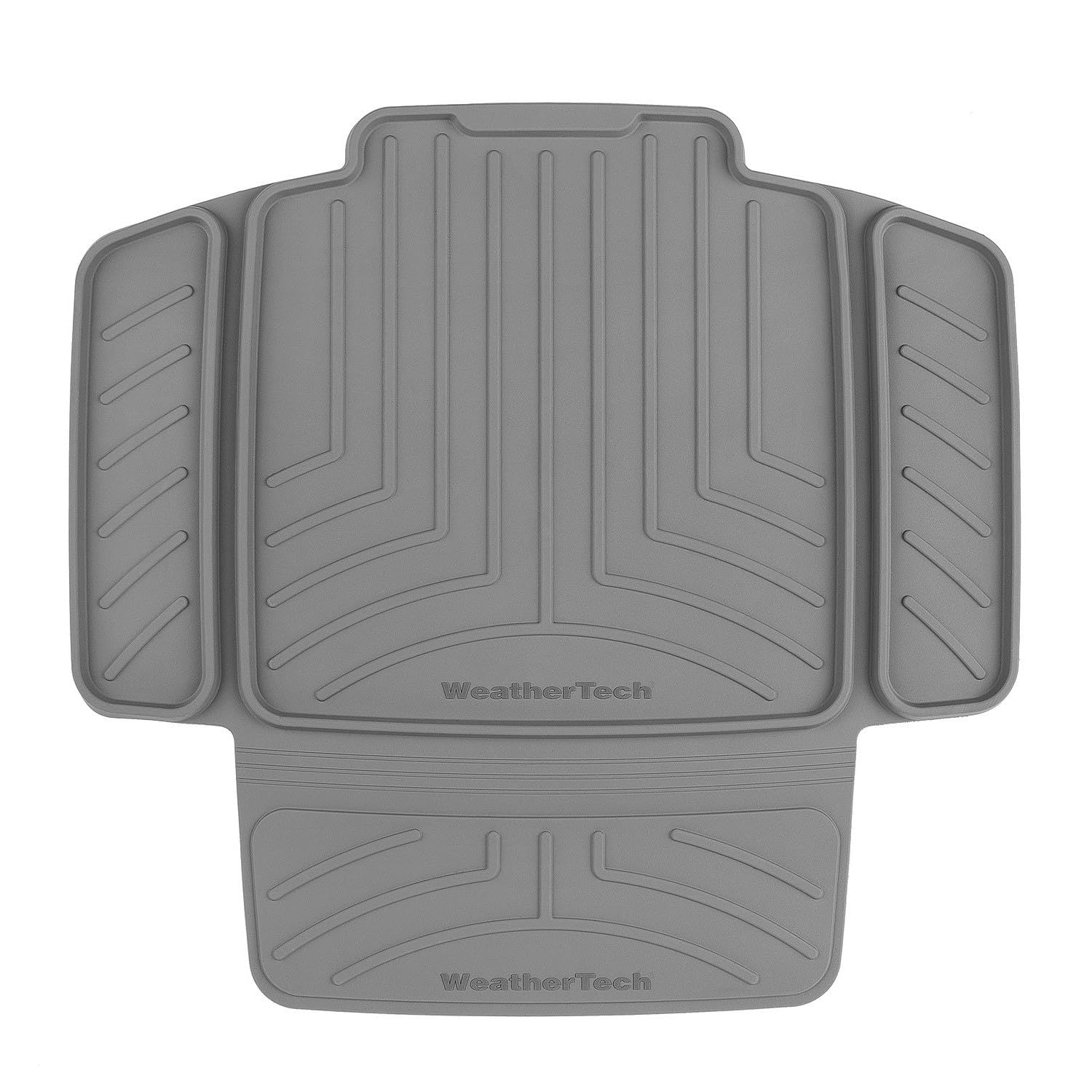 WeatherTech Child Car Seat Protector - Heavy Duty Car Seat Mat for Kids, Universal Fit, Waterproof & Non-Slip, Gray - Perfect for SUVs, Minivans & Sedans to Protect Leather & Cloth Seats