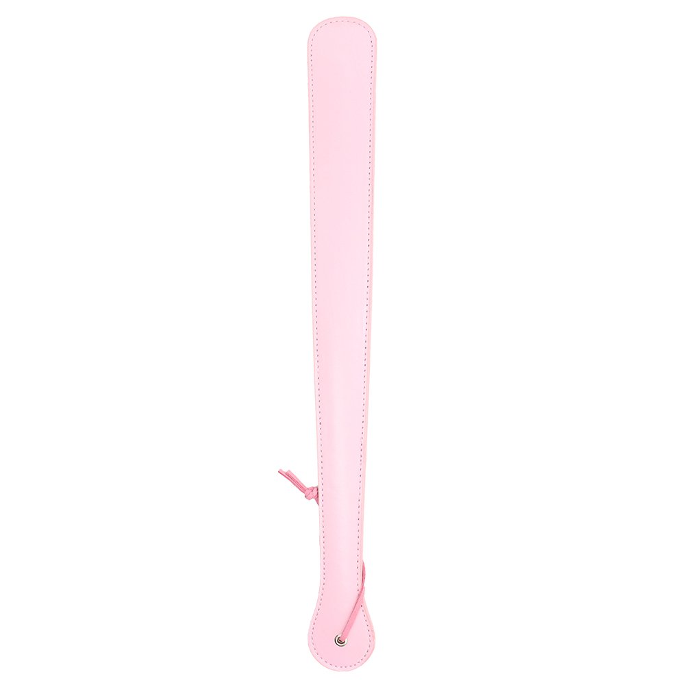 48cm Long Spank Paddle Whip - Leather Horse Riding Crop with Laser Engraving for Equestrian Training & BDSM Play | Perfect for Riding Lessons, Discipline & Sensual Scenes
