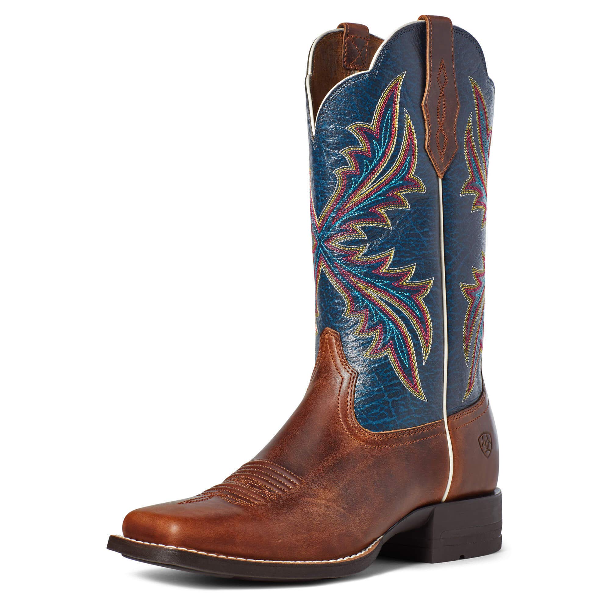 ARIAT Women's West Bound Cowboy Boots - Western Style Ankle Boots for Riding, Country Fashion & Everyday Wear