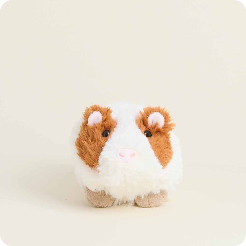 Guinea Pig Plush Toy with Warmies - Soft & Cozy Heating Stuffed Animal for Kids & Adults - Perfect for Cuddling, Comfort & Stress Relief at Home or Travel