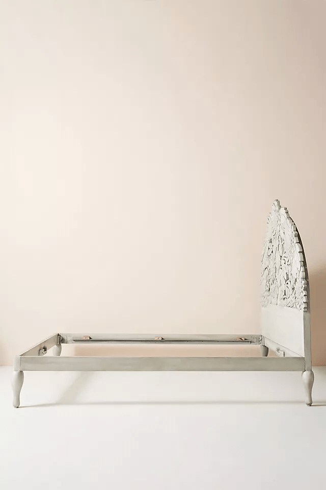 Hand Carved Wooden Treescape Bed Frame - Nature Inspired Bedroom Furniture for Adults, Rustic Home Decor | Perfect for Cabin, Lodge & Farmhouse Style Bedrooms