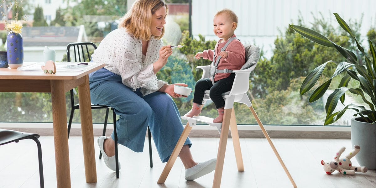 Stokke Clikk High Chair Cushion - Soft & Comfortable Baby Seat Pad for Stokke Clikk High Chair - Perfect for Mealtime, Playtime, and Learning at Home or Daycare