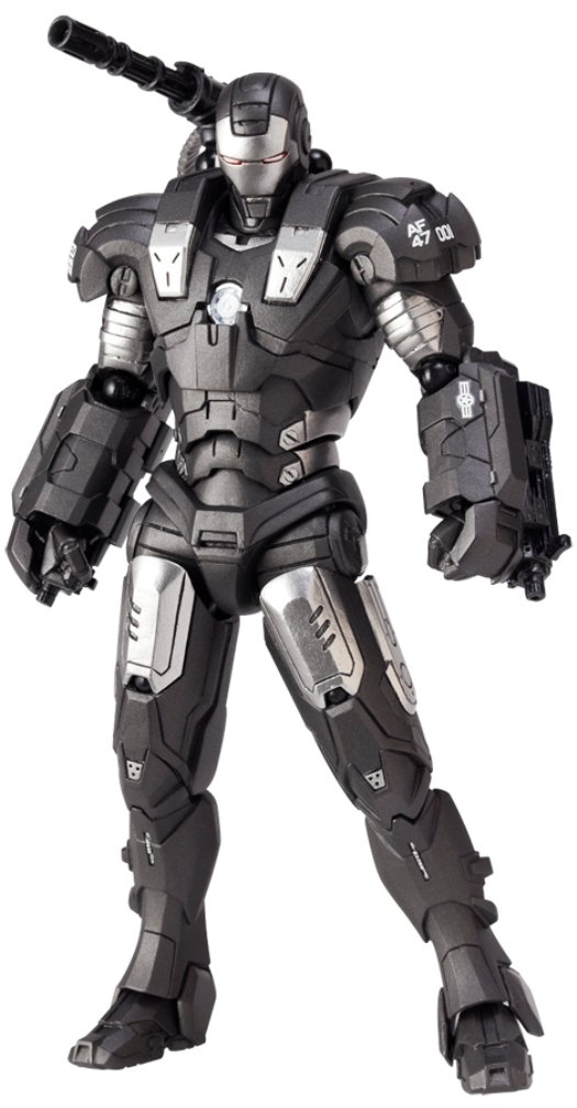 Kaiyodo Iron Man Revoltech War Machine Action Figure #031 - Highly Poseable Sci-Fi Collectible for Display & Play | Perfect for Marvel Fans & Toy Collectors