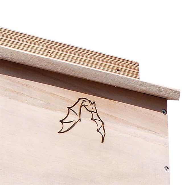 BestNest Single-Chamber Bat House for 85 Bats - Natural Mosquito Control & Eco-Friendly Garden Habitat (Outdoor Use)