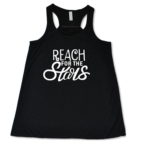 Reach for the Stars T-Shirt - Inspirational Space Themed Graphic Tee for Men & Women - Perfect for Casual Wear, Gifts & Astronomy Lovers