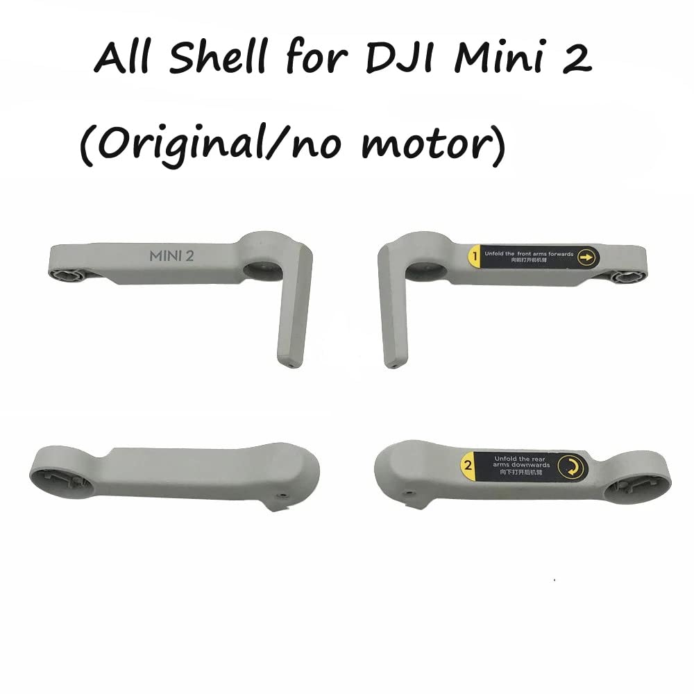 DJI Mini 2/Mini SE Replacement Arm Shell - Left Rear (No Motor) | Genuine DJI Repair Parts for Drone Accessories | Perfect for Crash Damage Repair & Maintenance