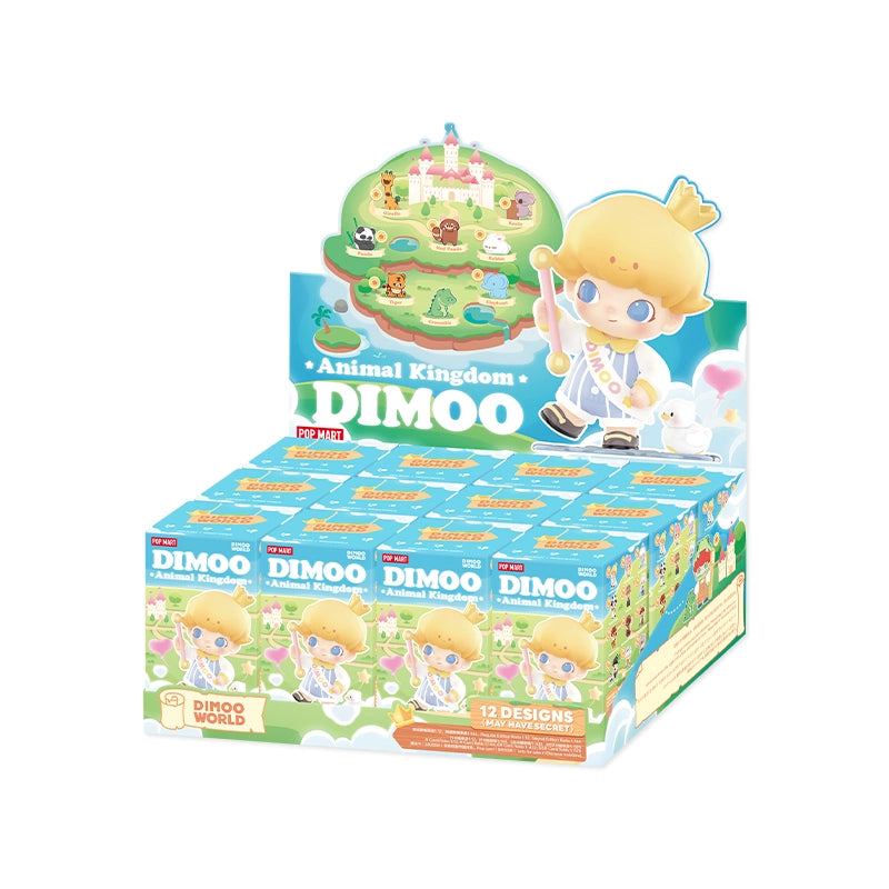 DIMOO Animal Kingdom Series Blind Box - Cute Collectible Vinyl Figures for Kids & Adults - Perfect for Gifts, Display, and Toy Collections
