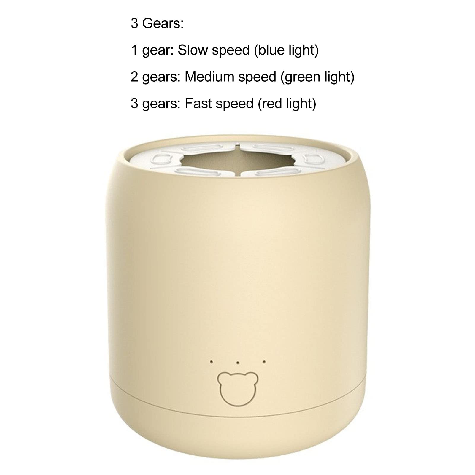 Electric Baby Formula Mixer - USB Rechargeable, 3 Mixing Modes, Low Noise Milk Shaker for Smooth Formula - Perfect for Night Feedings & Travel with Infants