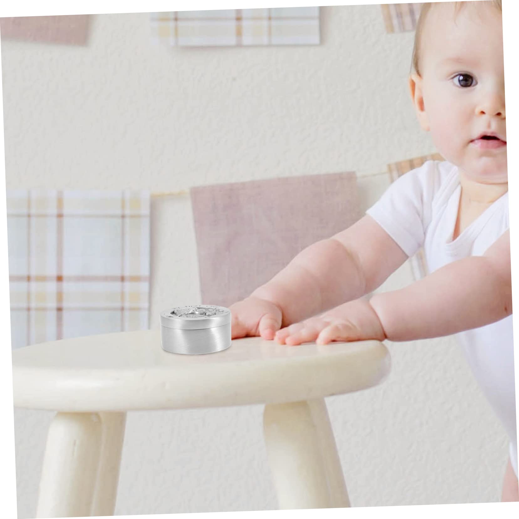 Beautiful Stainless Steel Baby Teeth Keepsake Box - Lanugo Collection for Kids | Perfect for First Tooth Storage & Childhood Memory Preservation