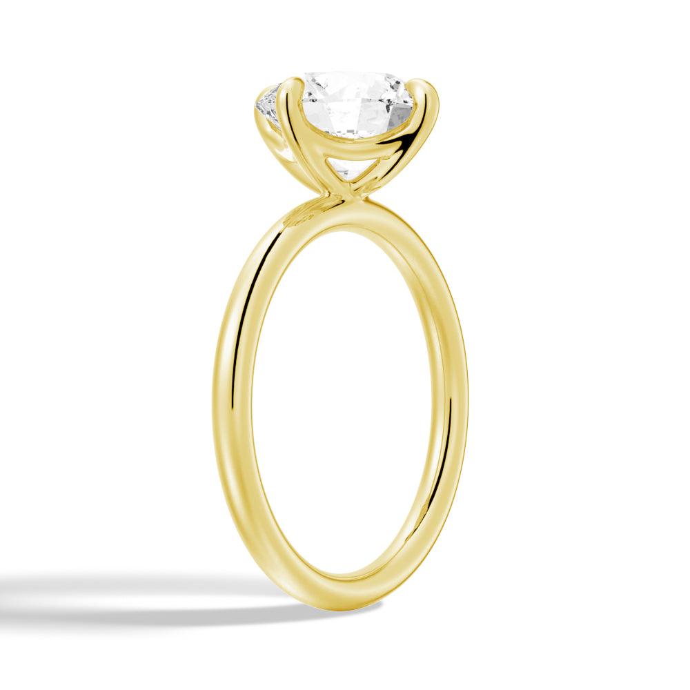 1.5ct Four Prong Solitaire Moissanite Engagement Ring for Women - Durable & Sparkling Wedding Band, Perfect for Proposals, Anniversaries & Special Occasions