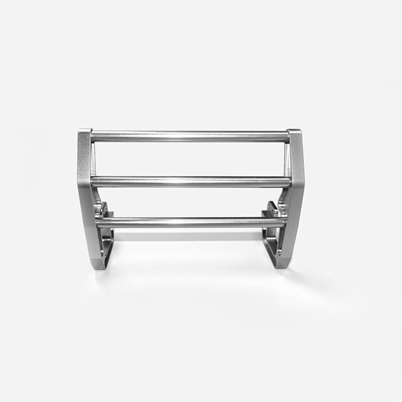 1/6 Scale RC CAPO SIXER1 Crawler Trailer - Metal Front Bumper, Engine Pulley System, Motor & Multifunction Tire Rack Accessories for Off-Road Adventure & Rock Crawling