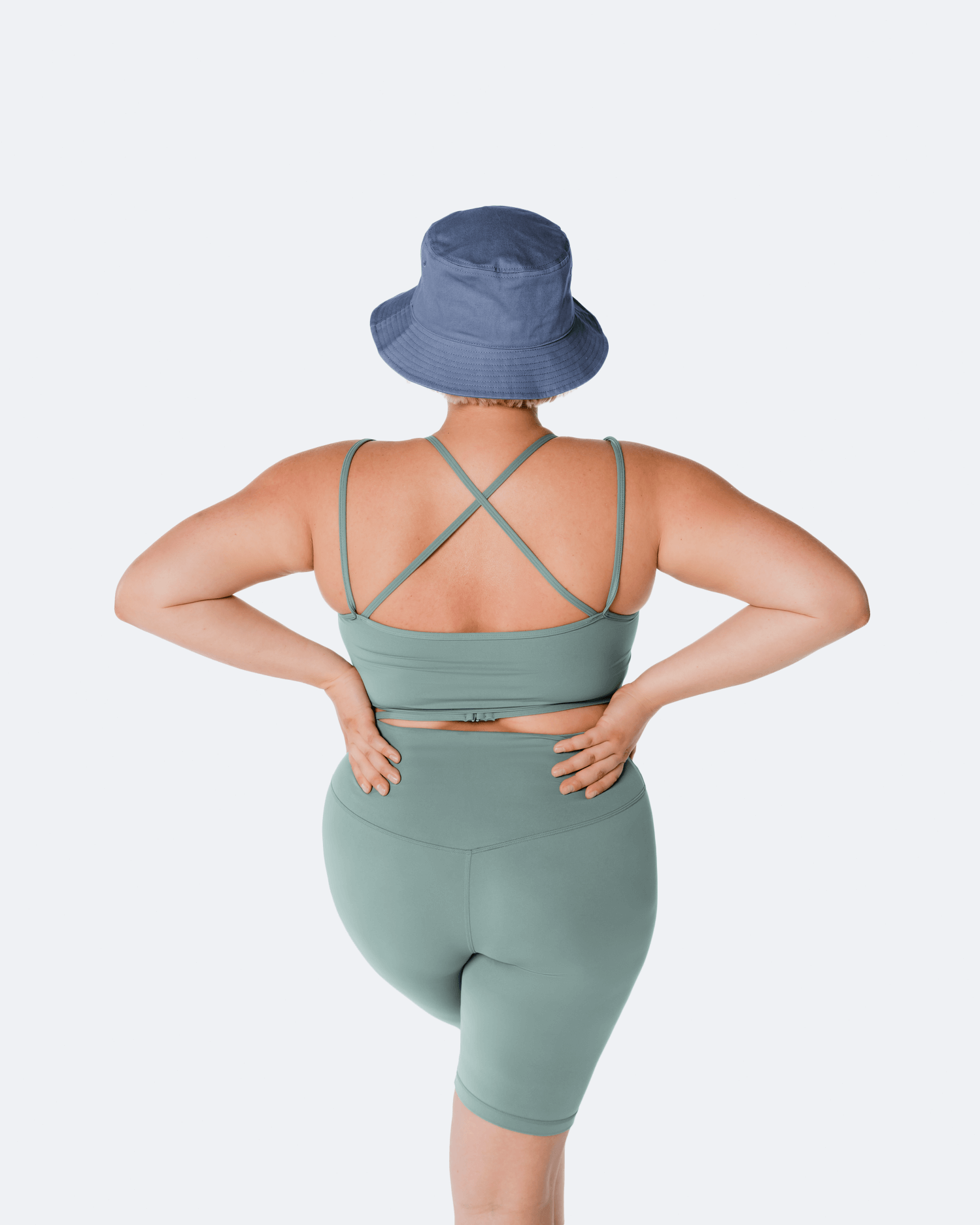 Stylish Iris Blue Casual Bucket Hat for Women & Men - Summer Sun Protection, Outdoor Activities, Beach & Travel Accessories