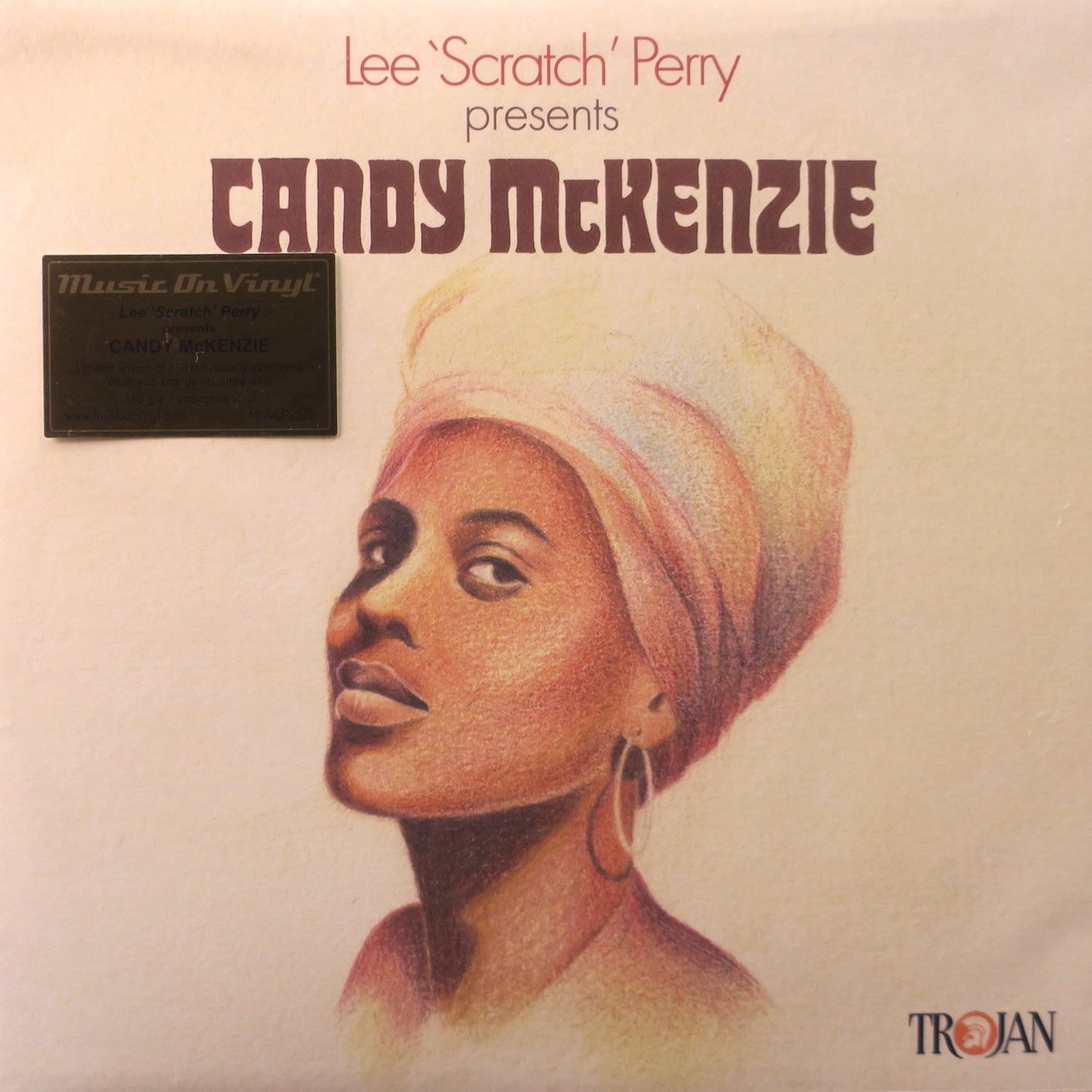 CANDY MCKENZIE 'Lee Scratch Perry Presents' ORANGE 180g Vinyl LP Record - Limited Edition Reggae Music for Collectors & Vinyl Enthusiasts - Perfect for Home Listening & Music Collections